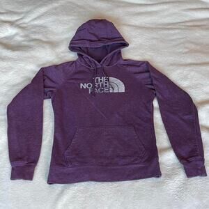 The north face purple hoodie